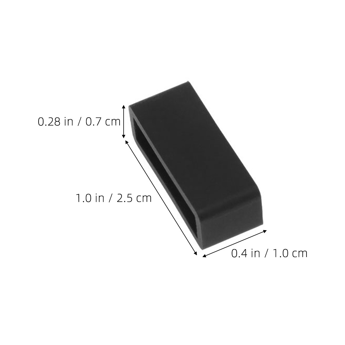 8Pcs 22Mm Black Silicone Watch - Silicone Watch Band 22Mm review and price