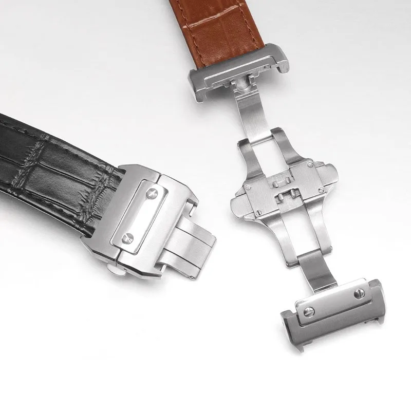 High quality Genuine Leather w - Cartier Watch Santos review and price