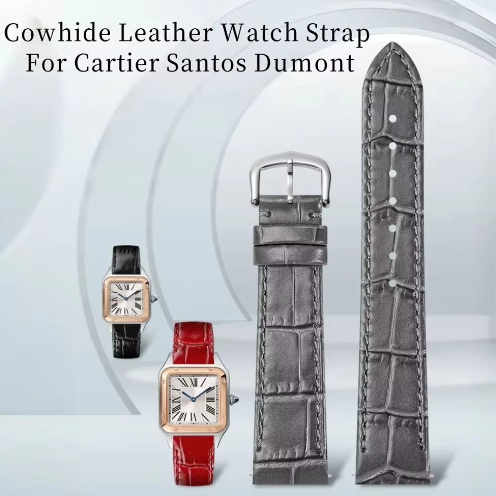15.5mm 17.5mm 19mm Alligator P - Cartier Watch Santos review and price
