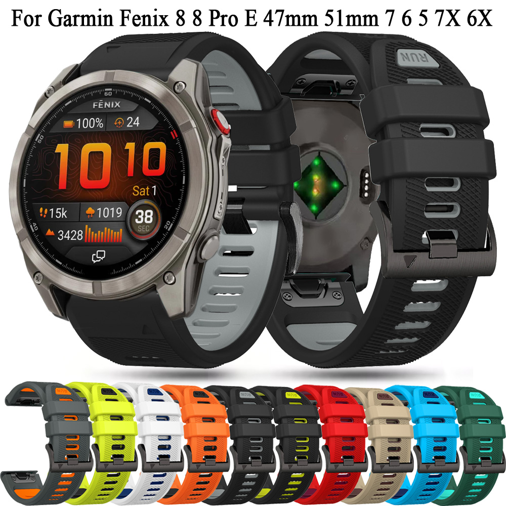 QuickFit 22mm 26mm Silicone St - Silicone Watch Band 22Mm review and price