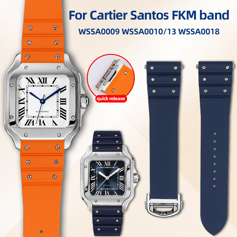 19mm 21mm For Cartier Santos W - Cartier Watch Santos review and price
