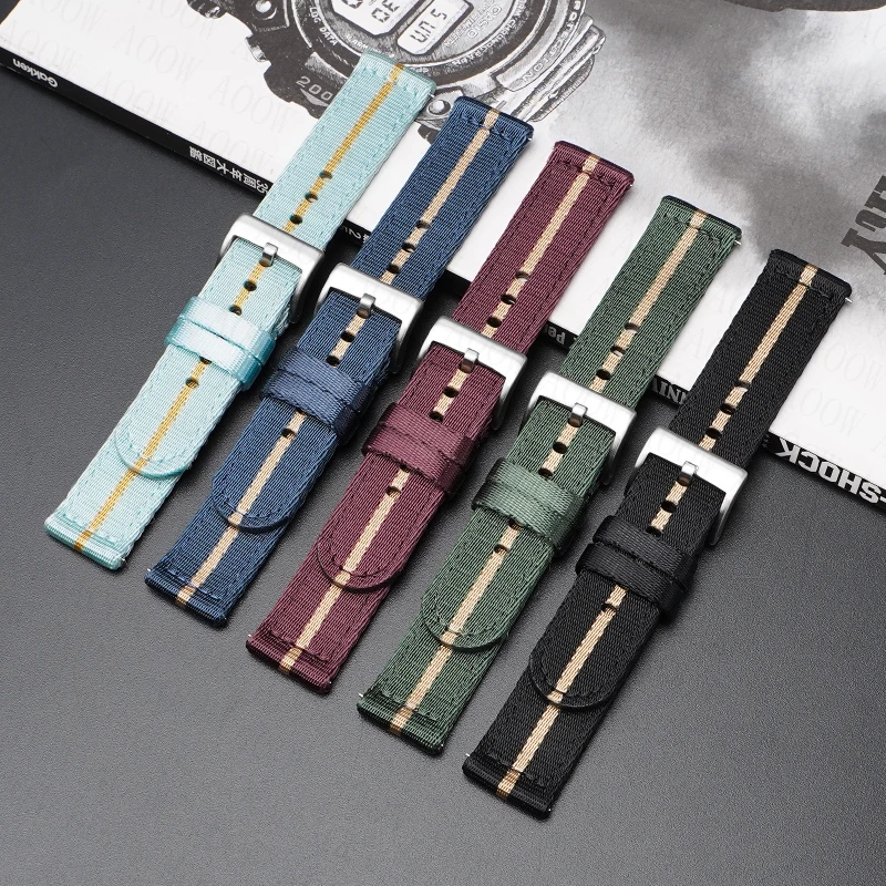 18/20/22/24mm Nylon Strap for  - Omega Watch Seamaster review and price