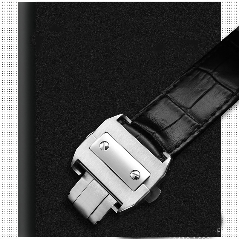 Genuine Leather High Quality W - Cartier Watch Santos review and price
