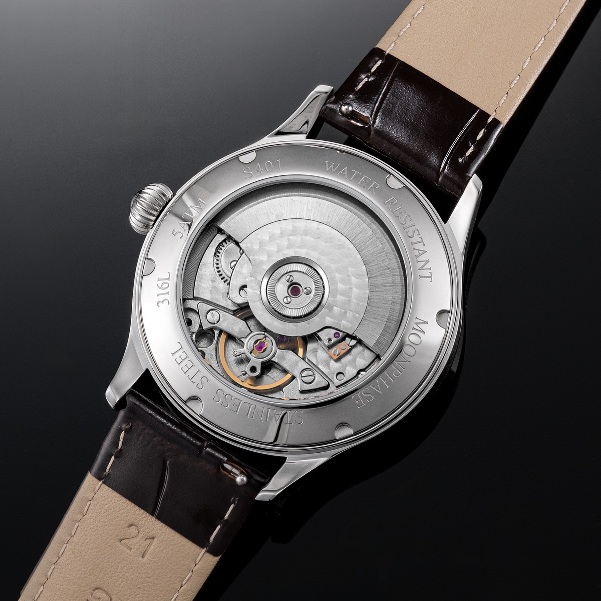 Sugess Watch of Men Moonphase  - Omega Watch Constellation review and price