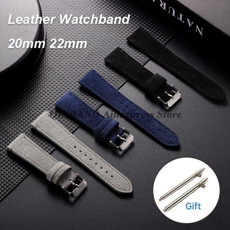 20/22mm Suede Genuine Leather  - Suede Strap Watch review and price