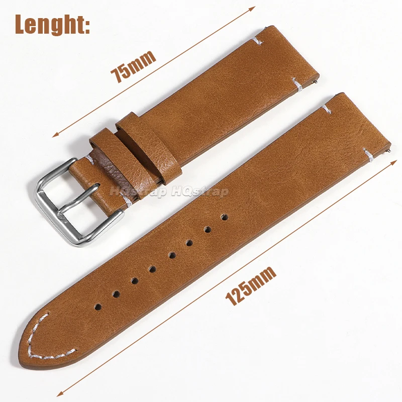 Genuine Leather Strap 18mm 20m - Leather Strap Quick Release review and price