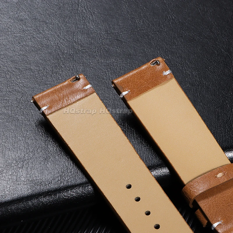 Genuine Leather Strap 18mm 20m - Leather Strap Quick Release review and price