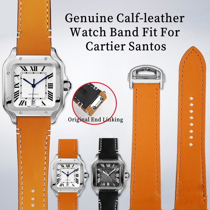 For Cartier Santos Genuine Cow - Cartier Watch Ballon Bleu review and price