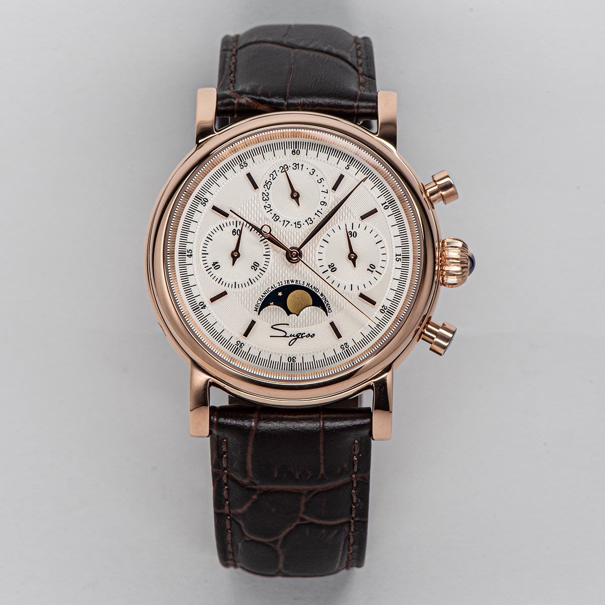 Sugess Pilot Chronograph Mecha - Omega Watch Constellation review and price