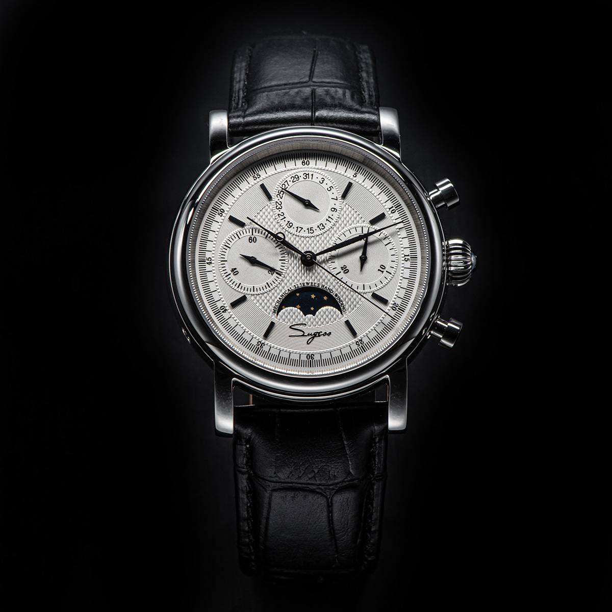 Sugess Pilot Chronograph Mecha - Omega Watch Constellation review and price