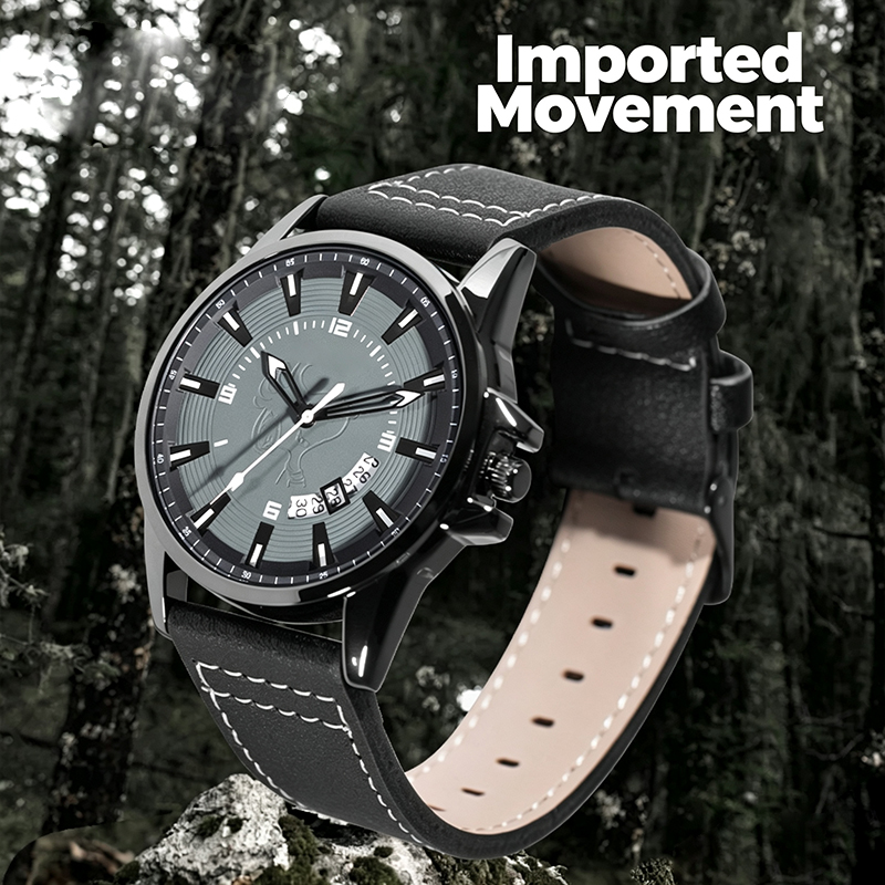 Men Student Quartz Wrist Watch - Leather Watch Band Men review and price