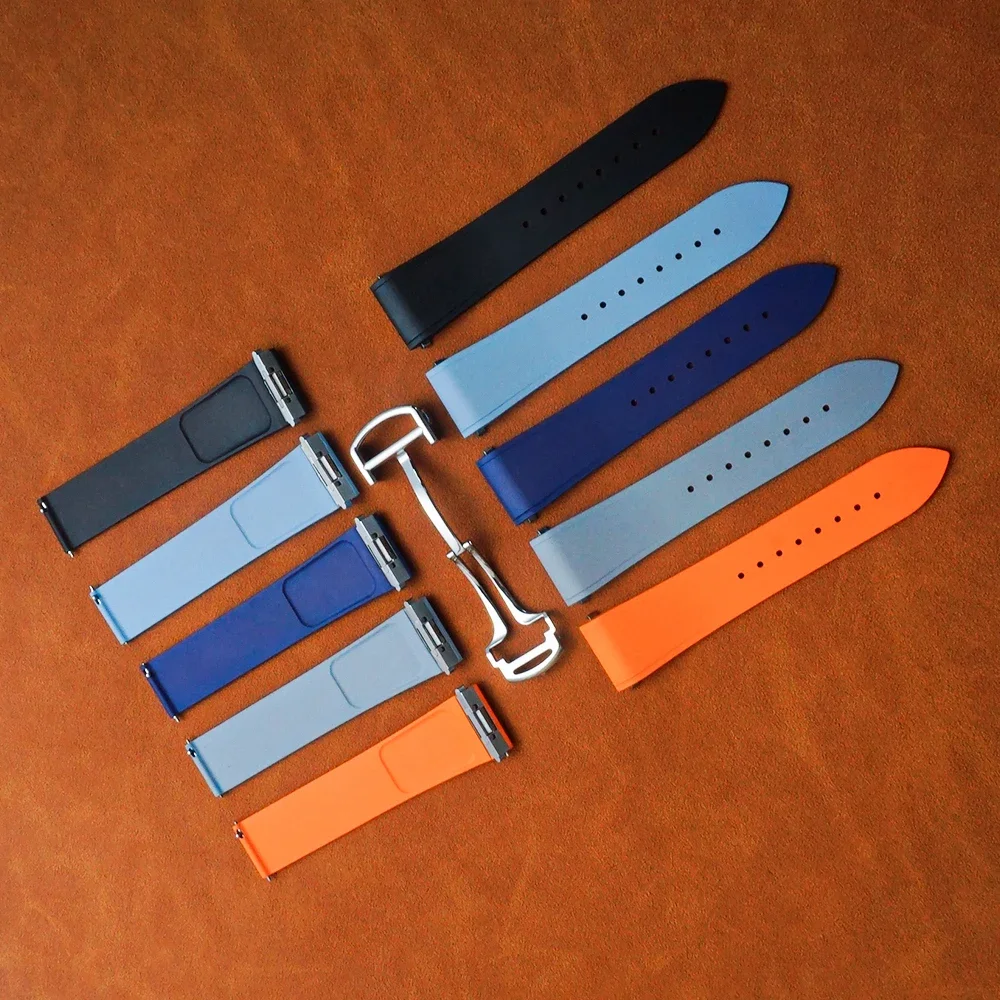FKM Rubber Watch Straps For Ca - Cartier Watch Santos review and price