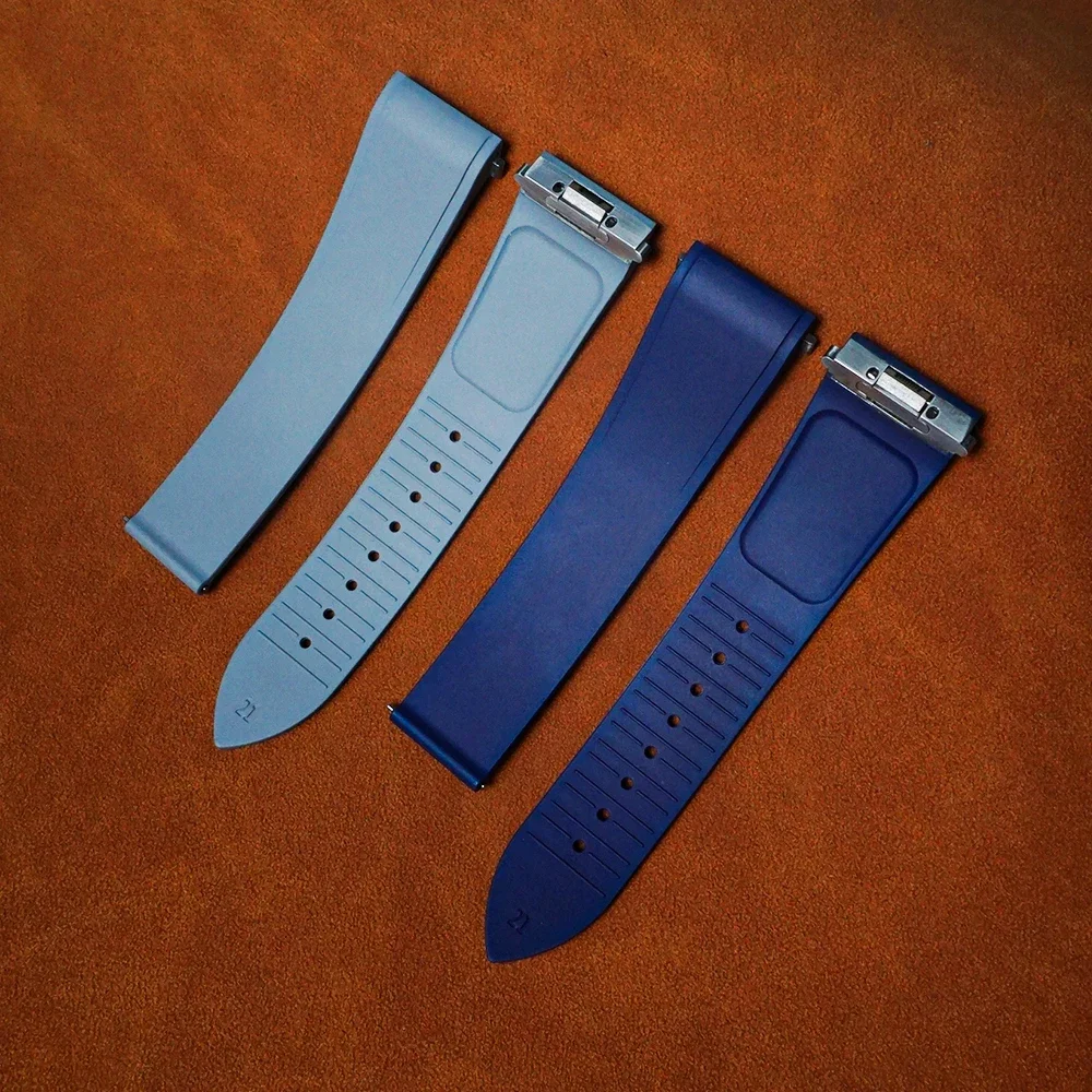 FKM Rubber Watch Straps For Ca - Cartier Watch Santos review and price